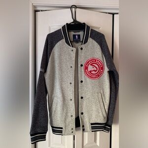 Atlanta Hawks Basketball Club Patch bomber jacket